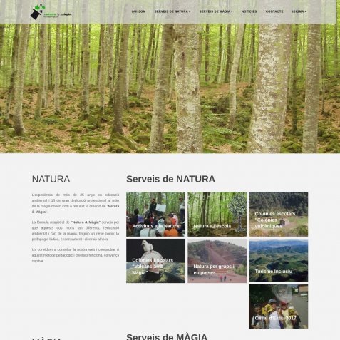 Disseny web Natura&Màgia